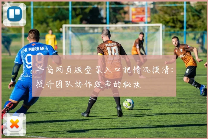 半岛网页版登录入口把情况摸清：提升团队协作效率的秘诀