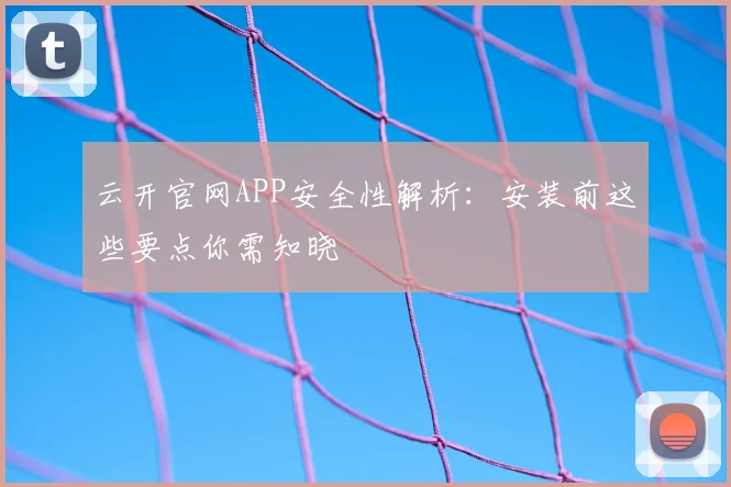 云开官网APP安全性解析：安装前这些要点你需知晓